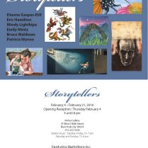 Storytellers show at the Mehu Gallery in NYC, featuring Illustration art.